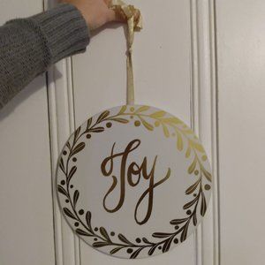 Joy Christmas Wall Decoration